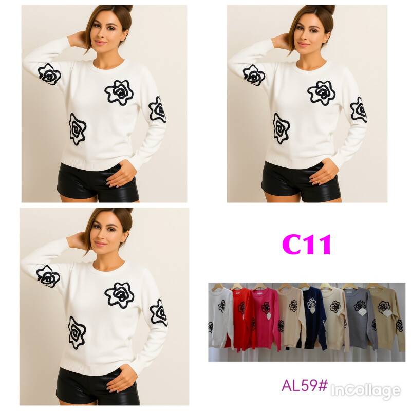 Bluzki damskie Roz L-3XL, Mix Kolor .Paczka 10 szt